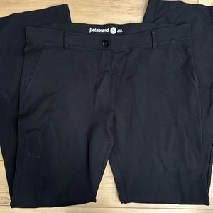 Betabrand Dress pant yoga pants black
